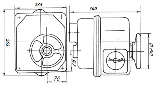 Схема Электропривод НМ