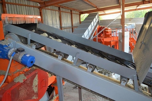 Дробильное оборудование для дробления минеральной ваты