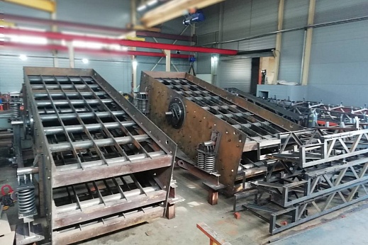 Инерционный грохот ГИС 53 готов к отгрузке