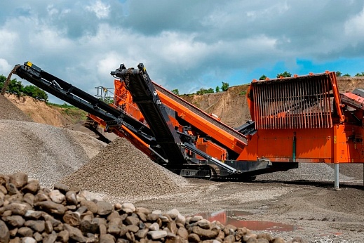 Мобильный грохот на гусеничном ходу ГМГ-15-3