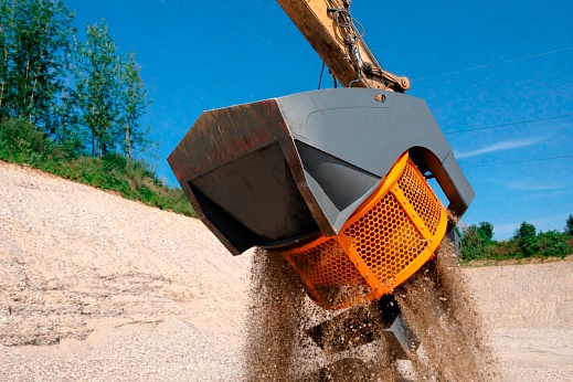 Роторный просеивающий ковш КПР-18