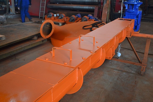 Лотковый (желобчатый) шнек