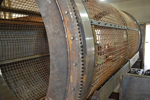 Барабанный грохот ГБ 2000х3400