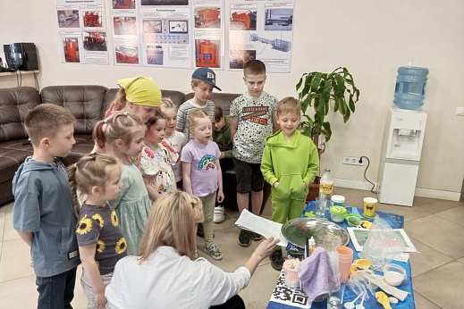 Экскурсия для детей по заводу