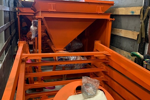 Универсальный блочный модуль дозирования сыпучих компонентов