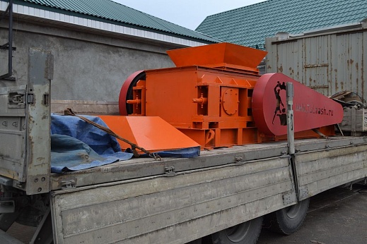 Дробилка валковая с гладкими валками ДВГ-2-800