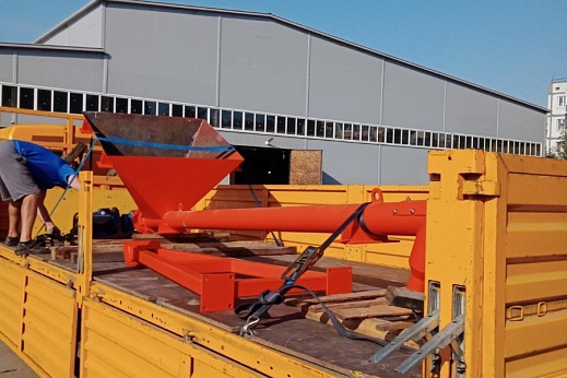 Шнековый питатель отправлен в Ростов-на-Дону