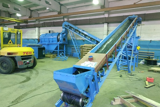 Линия переработки автомобильных катализаторов