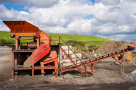 Линия дробления бетона ЛДБ-50