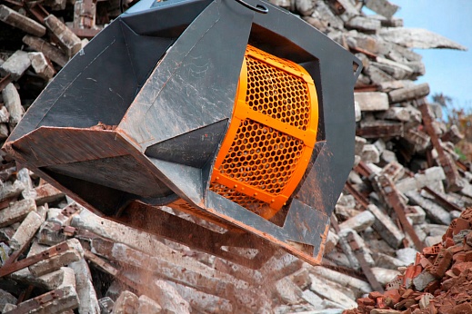 Роторный просеивающий ковш КПР-18