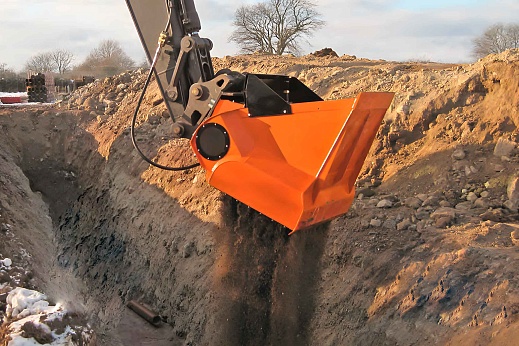 Шредерный просеивающий ковш КПШ-30