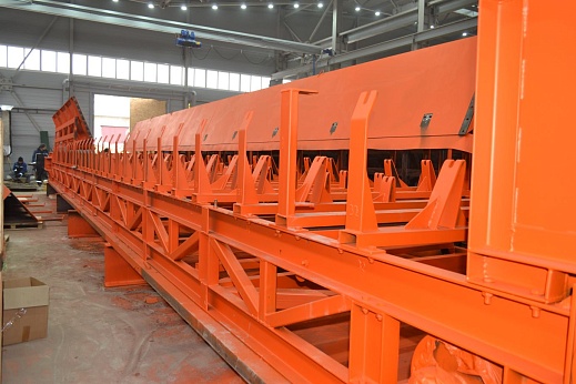 Прямой ленточный конвейер легкой серии