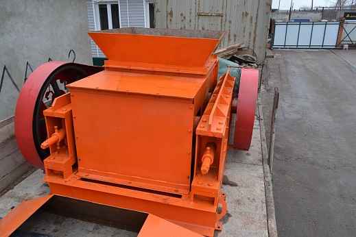 Дробилка валковая с гладкими валками ДВГ-2-800