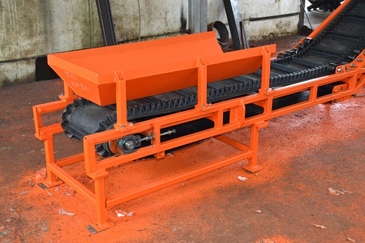 L-образный ленточный конвейер