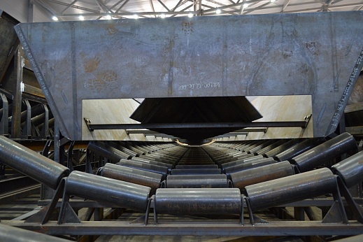 Прямой ленточный конвейер легкой серии