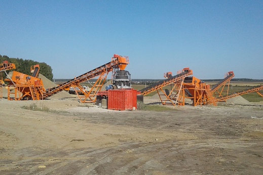 Дробильно-сортировочный комплекс ДСУ-90