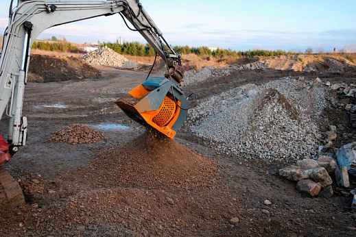 Роторный просеивающий ковш КПР-18