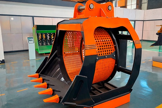 Роторный просеивающий ковш КПР-08