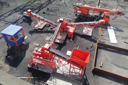 Прямой ленточный конвейер легкой серии