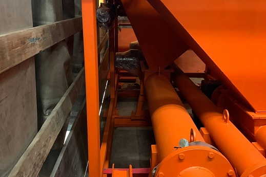 Универсальный блочный модуль дозирования сыпучих компонентов