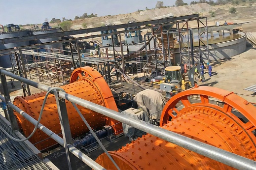 Шаровая мельница МШЦ 3600х6000