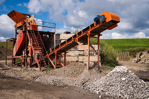 Линия дробления бетона ЛДБ-50