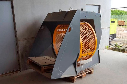 Роторный просеивающий ковш КПР-08