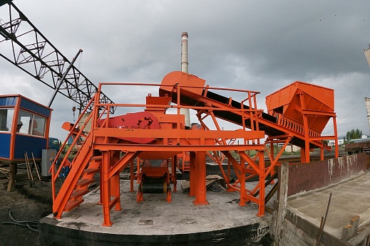 Линия дробления и сортировки угля