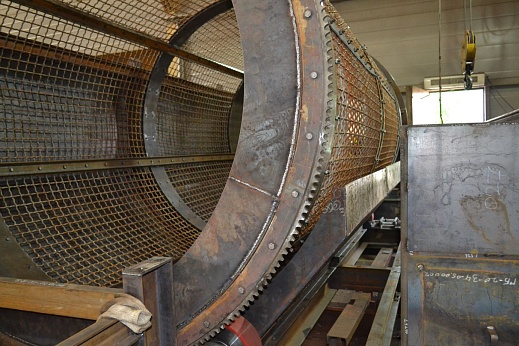 Барабанный грохот ГБ 2000х3400