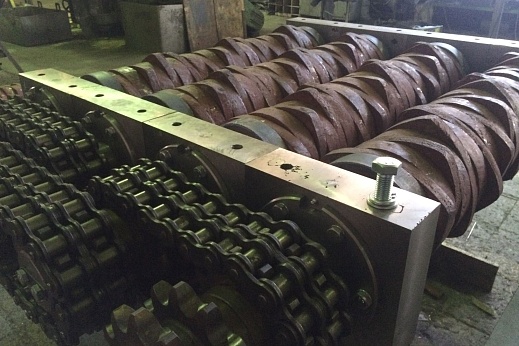 Грохот-питатель валковый ГПВ-1000-37