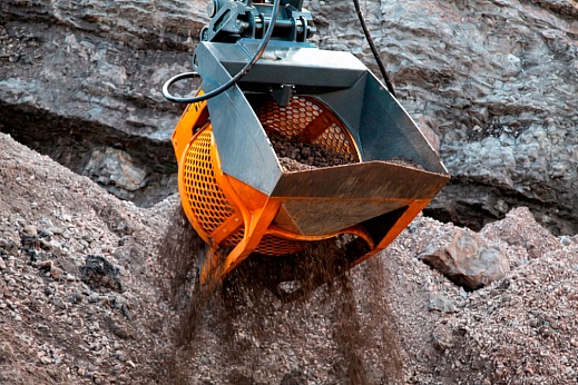 Роторный просеивающий ковш КПР-18