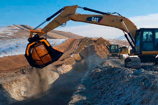 Роторный просеивающий ковш КПР-18