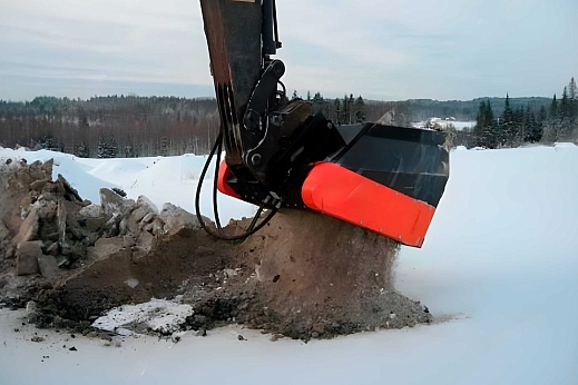 Шредерный просеивающий ковш КПШ-30