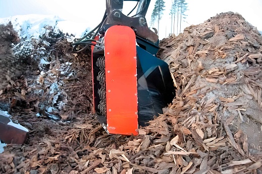 Шредерный просеивающий ковш КПШ-30