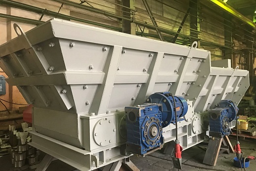 Грохот-питатель валковый ГПВ-1000-37