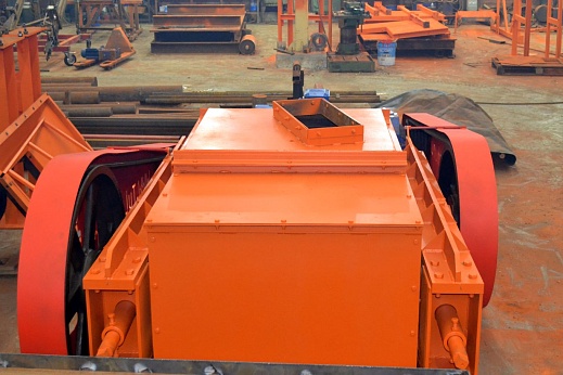 Дробилка валковая с рифлеными валками ДВР-2-800