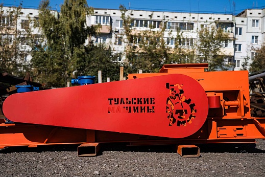 Дробилка валковая с рифлеными валками ДВР-2Л