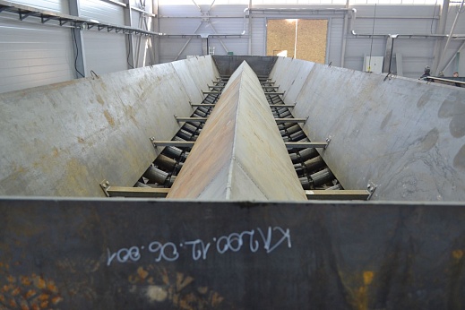 Прямой ленточный конвейер легкой серии