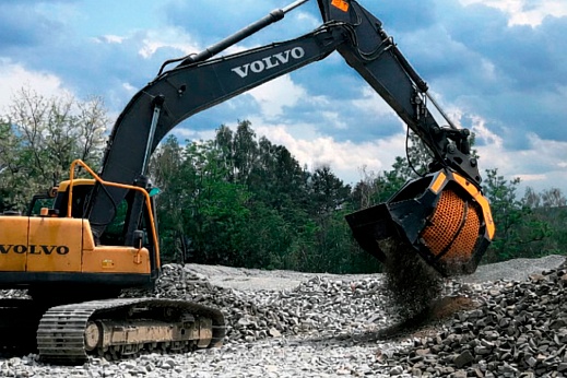 Роторный просеивающий ковш КПР-18