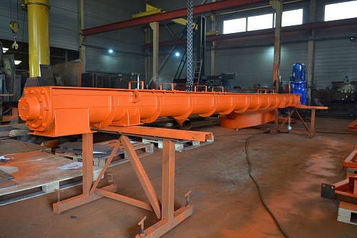 Лотковый (желобчатый) шнек