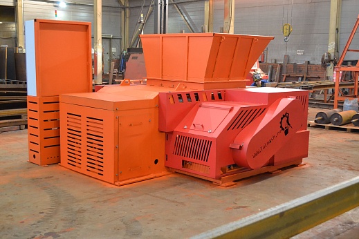 Шредер одновальный ШР-430-1100