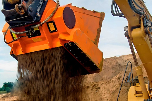 Шредерный просеивающий ковш КПШ-30