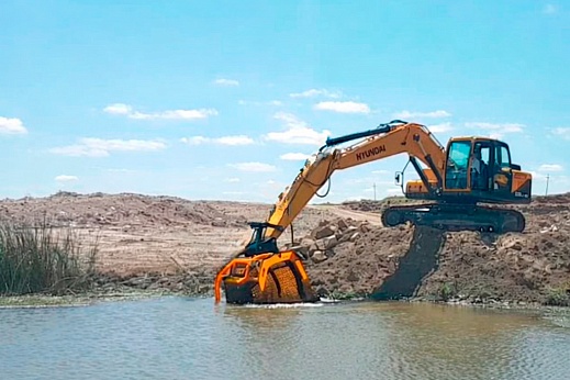 Роторный просеивающий ковш КПР-18