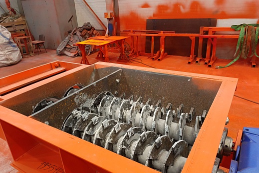 Шредер двухвальный ИДО-250