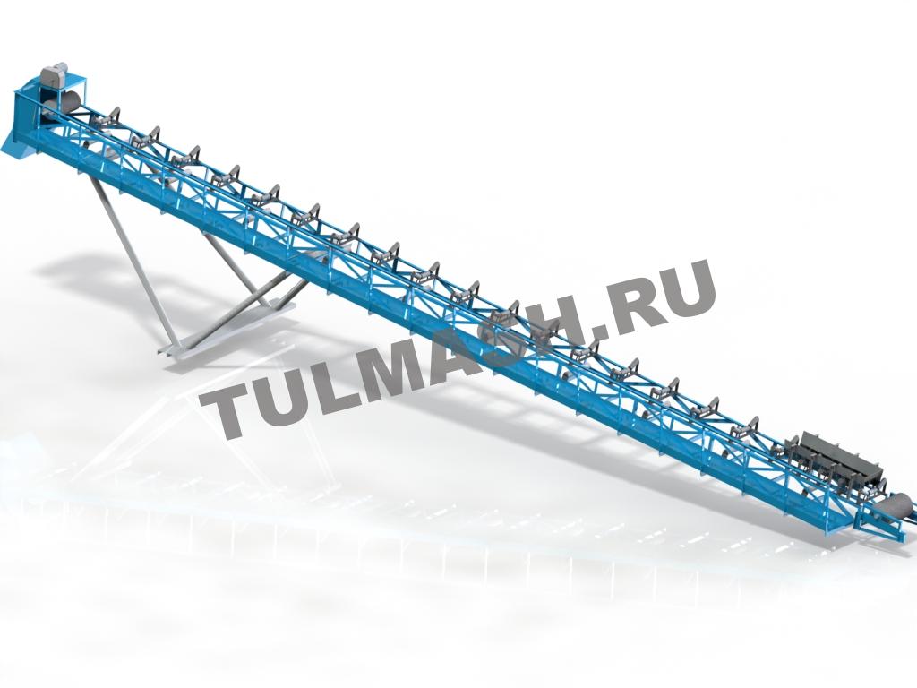 Ленточные конвейеры « Тульские Машины -Завод дробильного оборудования.  Официальный сайт