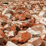 Crusher for bricks