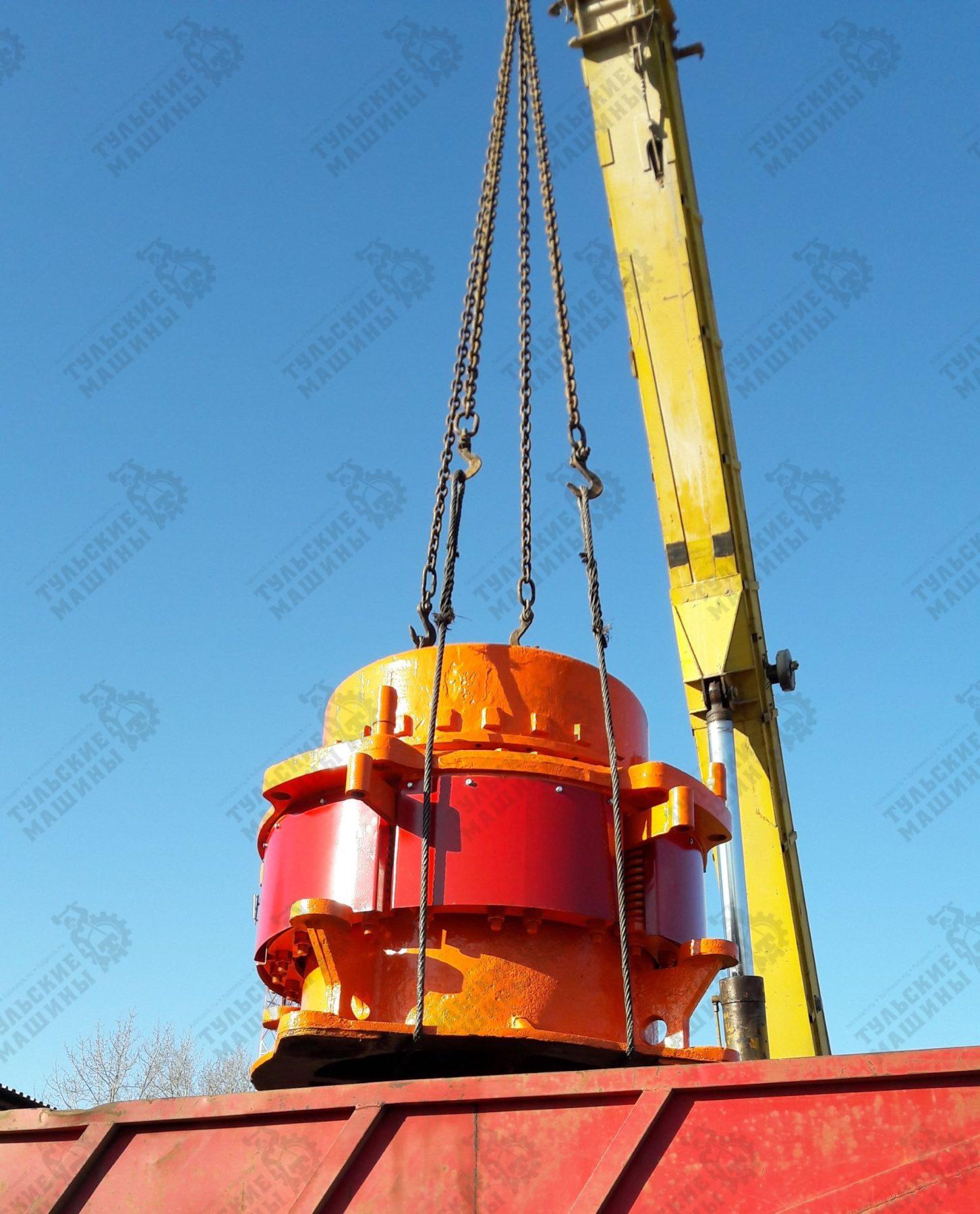 Пружинная конусная дробилка PY-900