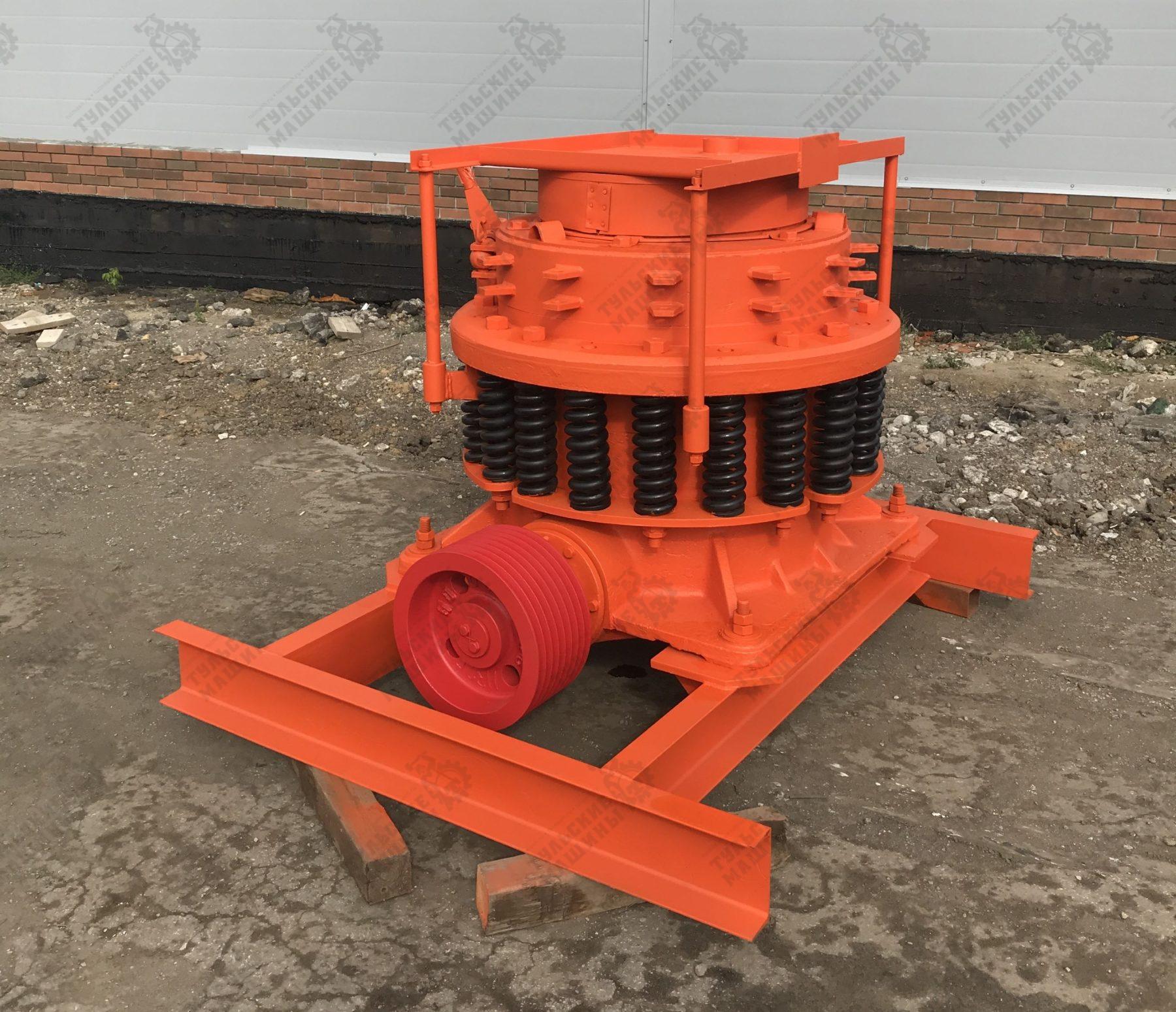 Пружинная конусная дробилка PY-600