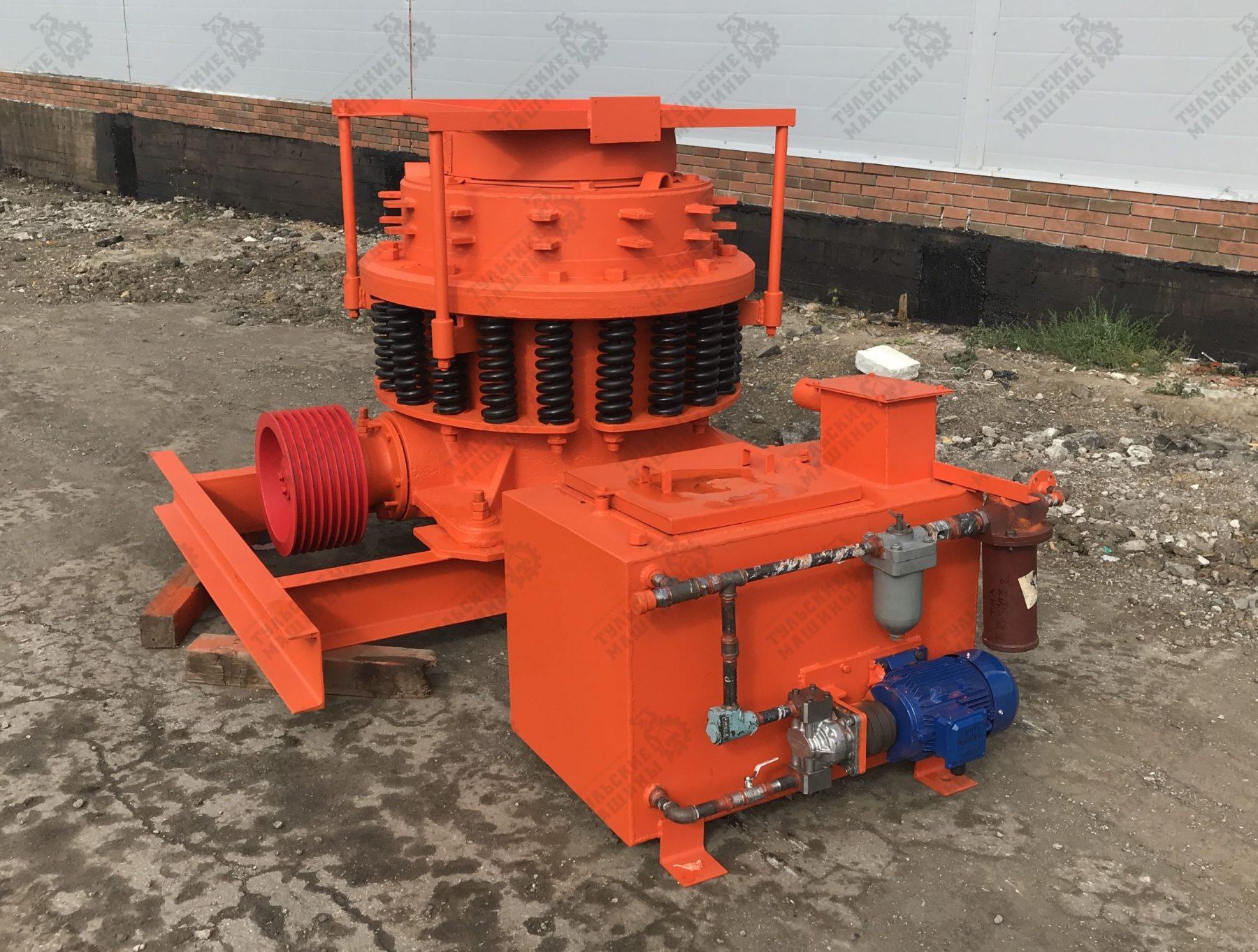 Пружинная конусная дробилка PY-600