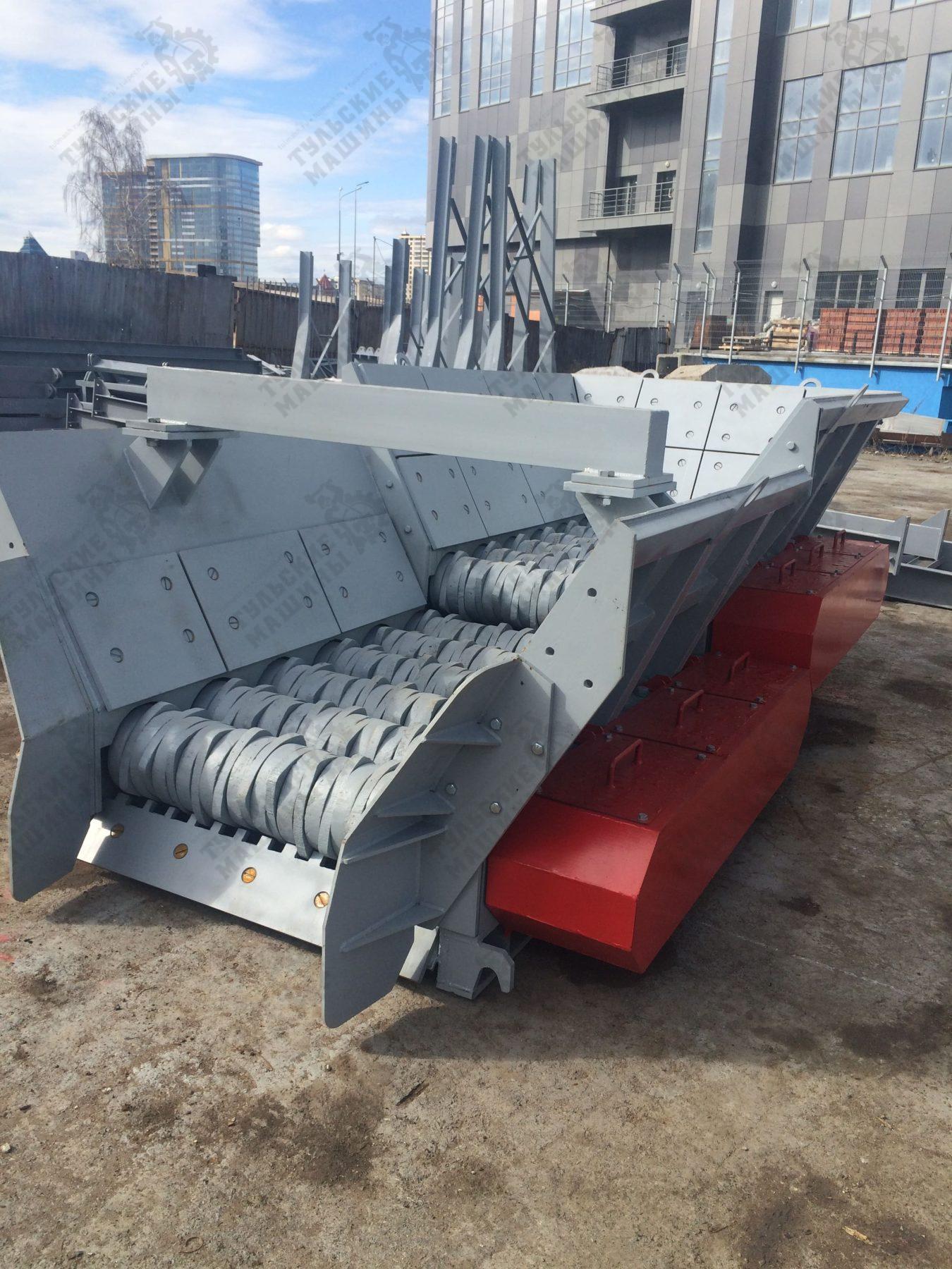 Грохот-питатель валковый ГПВ-1000-37